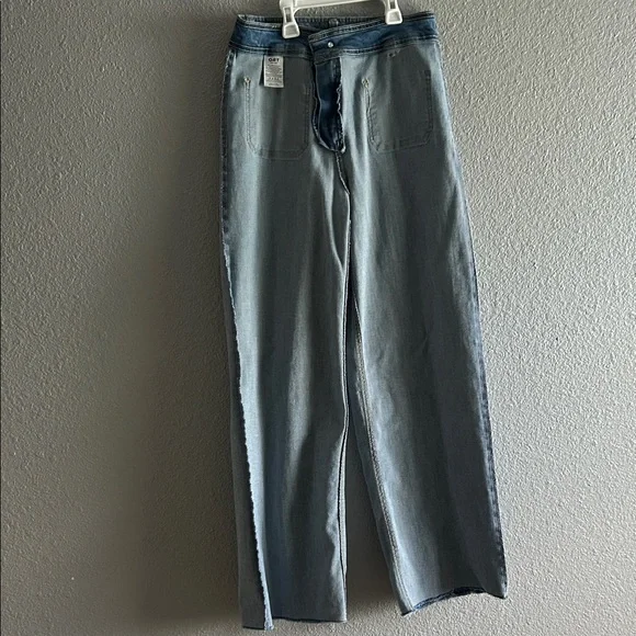 Oat New York Light Blue Denim Pants - Picture 5 of 6